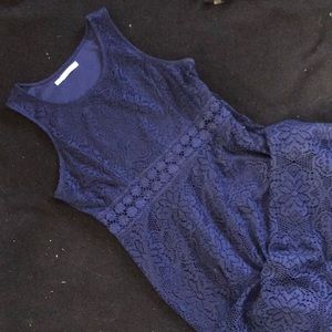 Lace full length dress